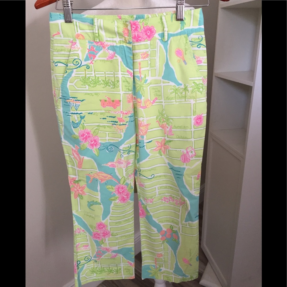 Lilly Pulitzer capris size 0P
